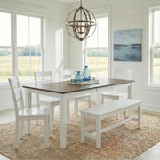 Landale 6 Piece Leg Table Set