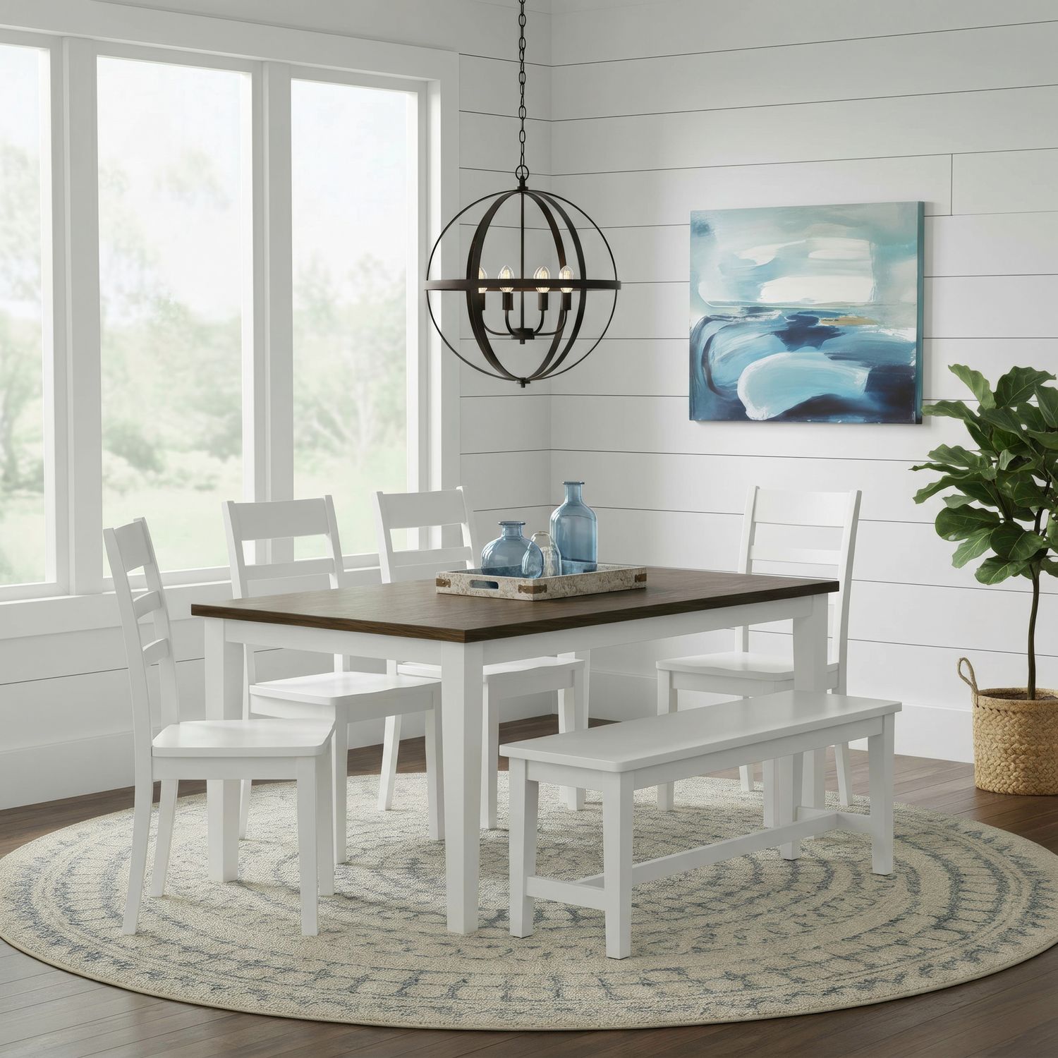 Landale 6 Piece Rectangular Table Set