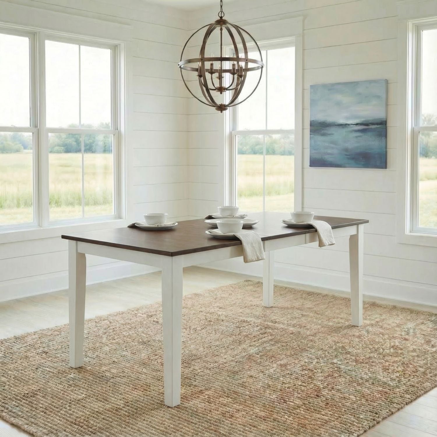 Landale Rectangular Leg Table