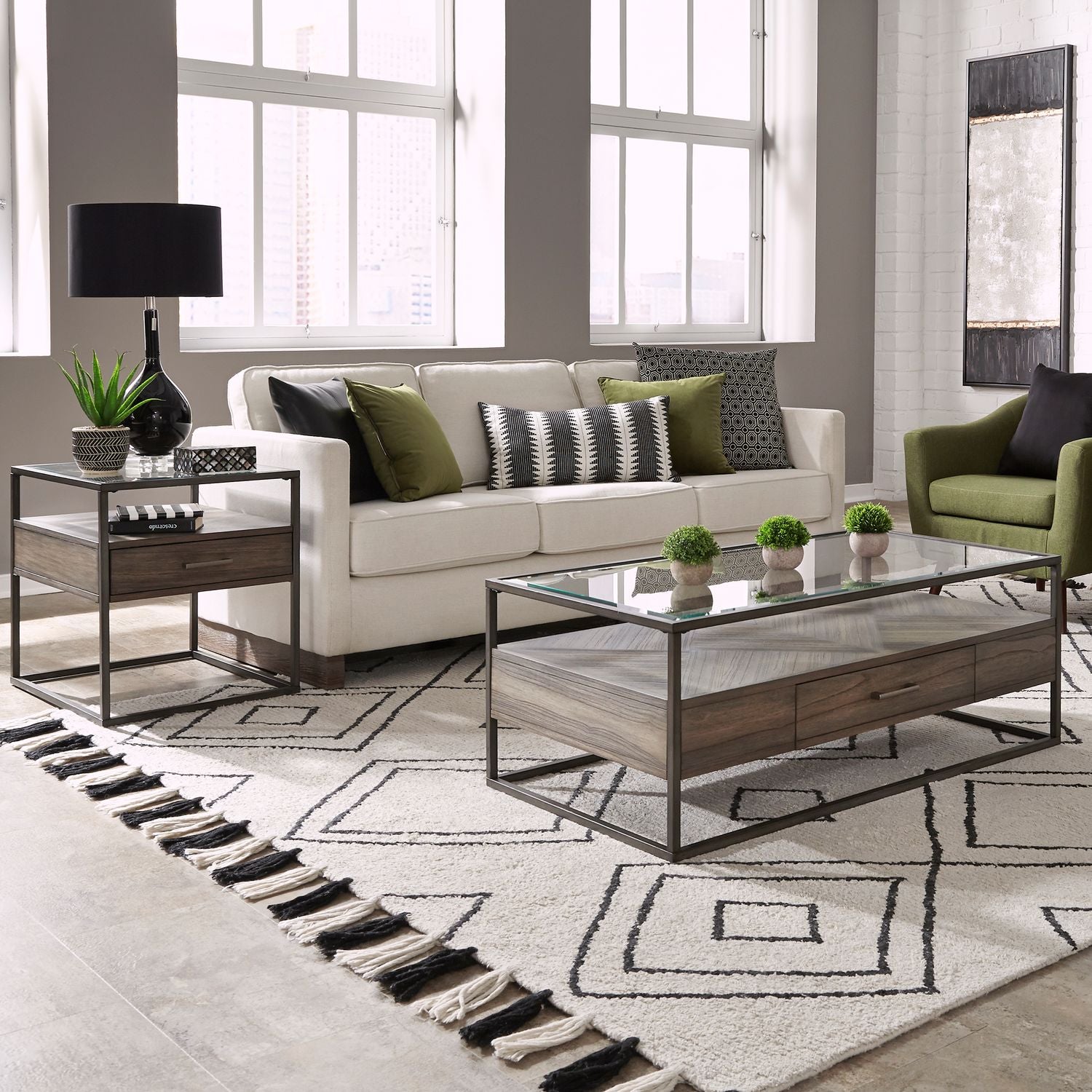 Jamestown 3 Piece Set