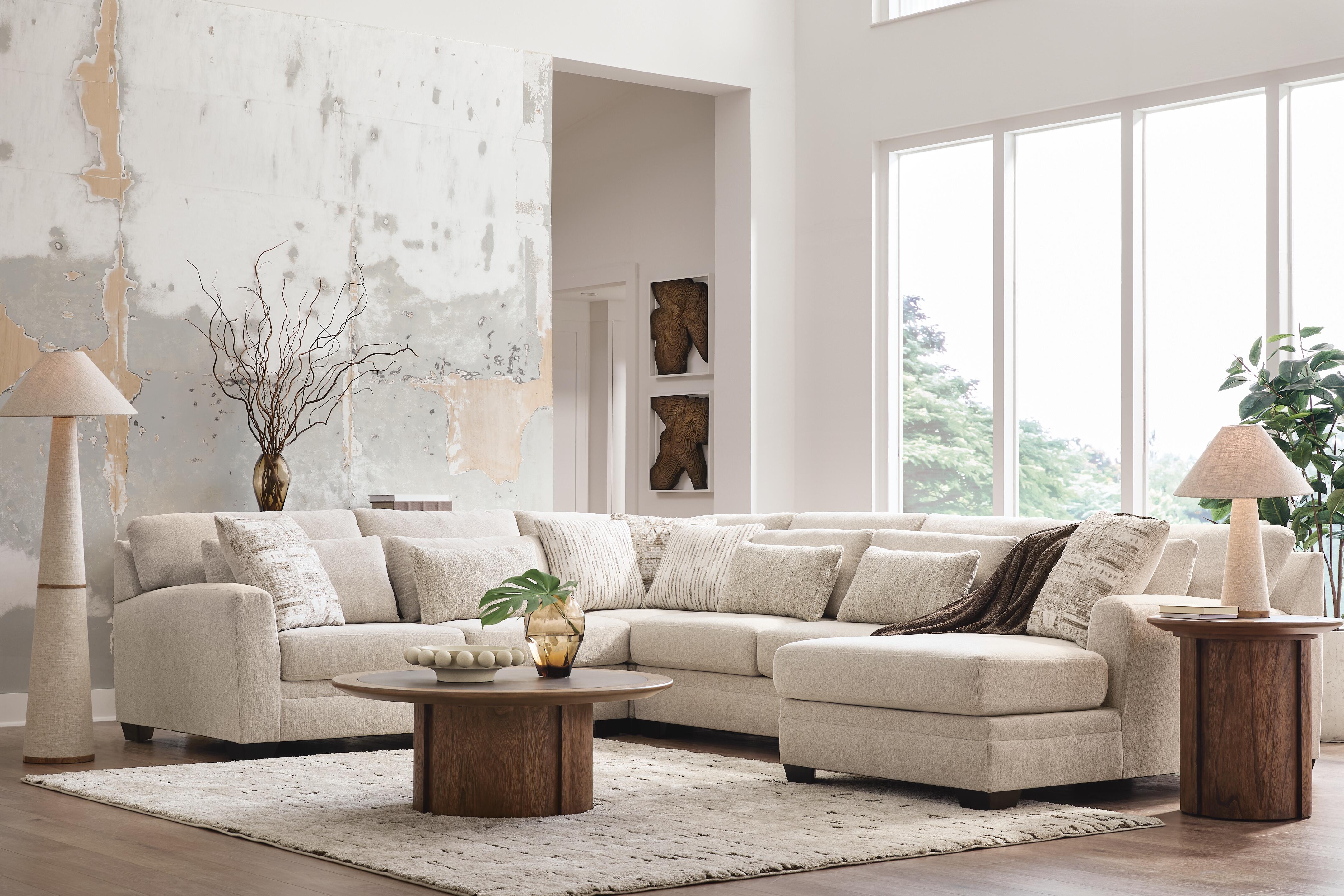 Mandi Point 4-Piece Sectional with Chaise