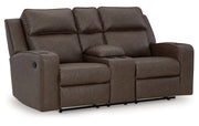 Lavenhorne Reclining Loveseat with Console