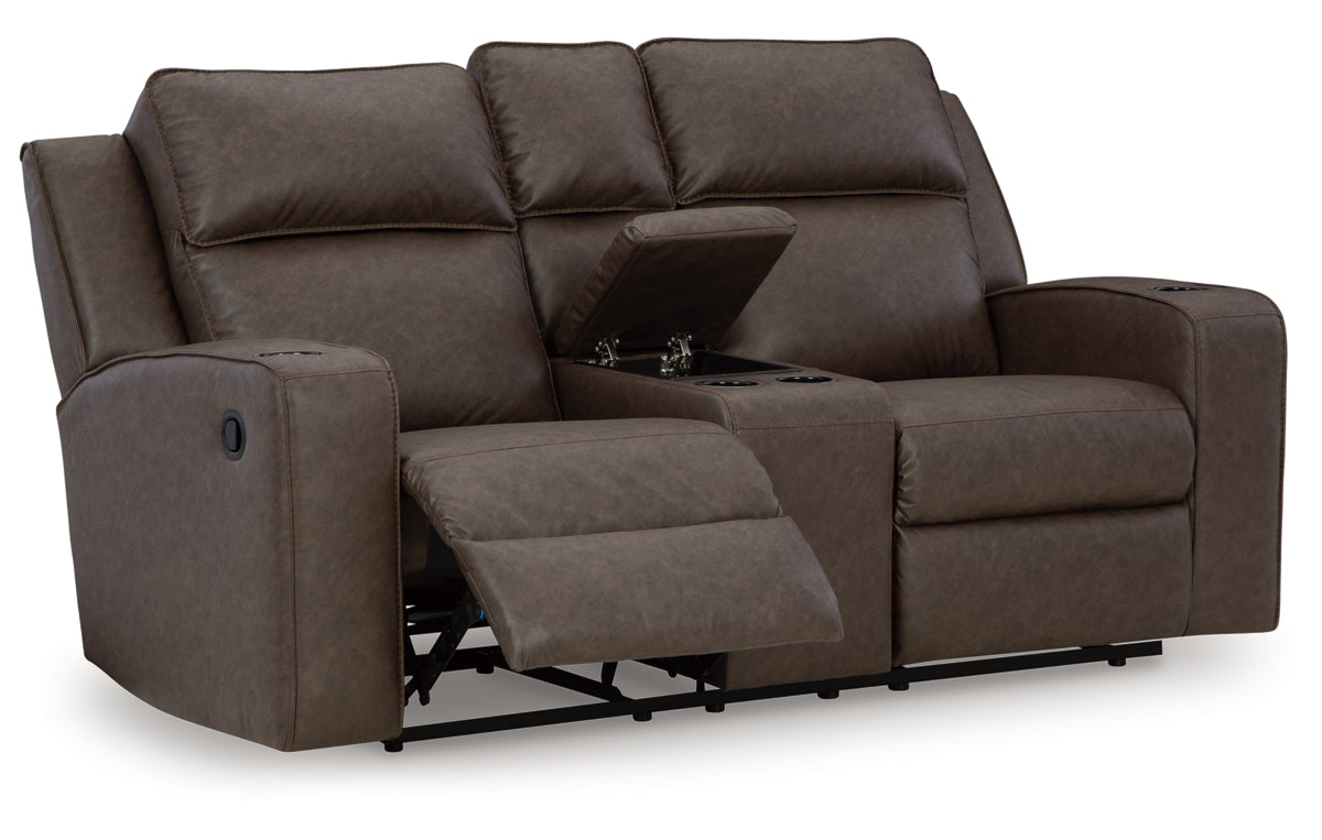 Lavenhorne Reclining Loveseat with Console