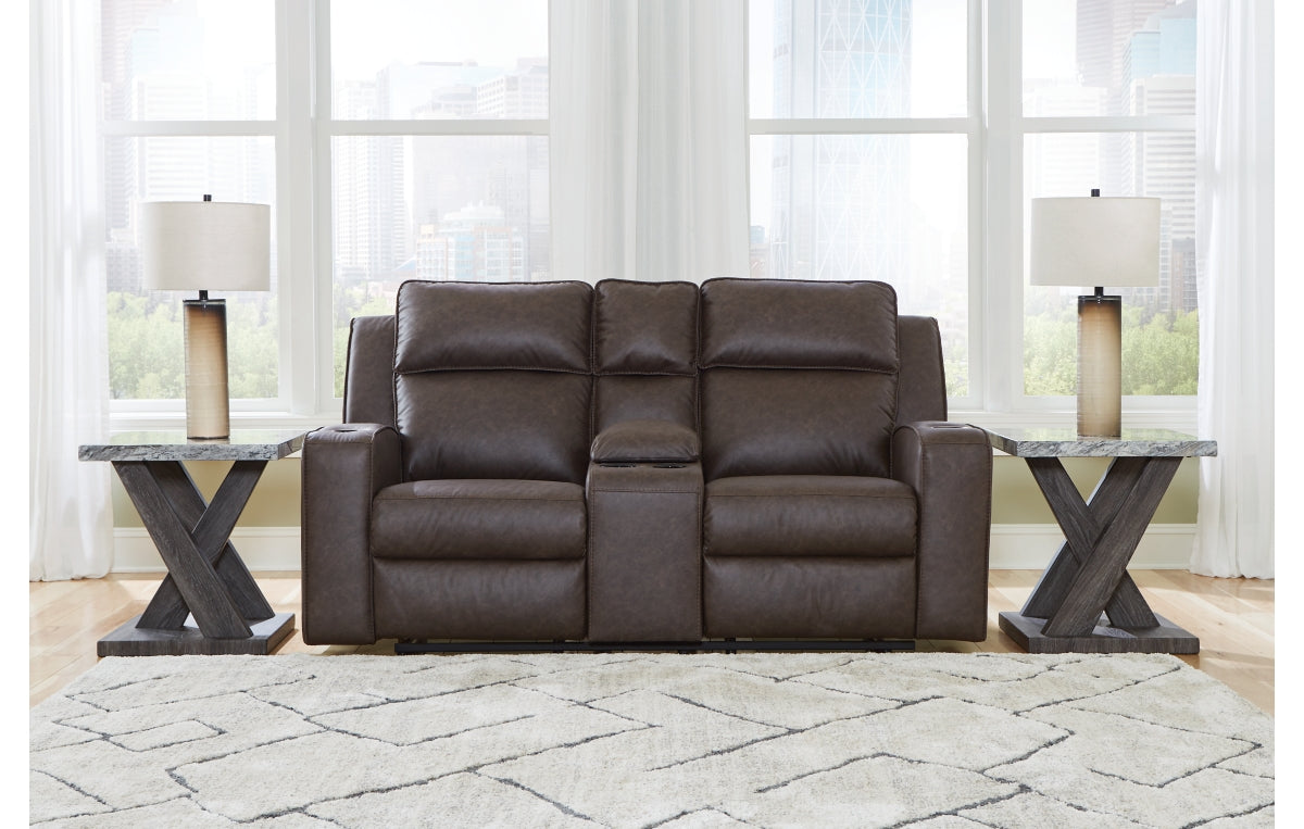 Lavenhorne Reclining Loveseat with Console