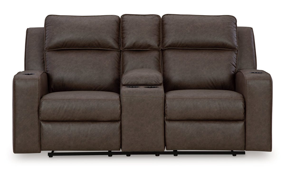 Lavenhorne Reclining Loveseat with Console