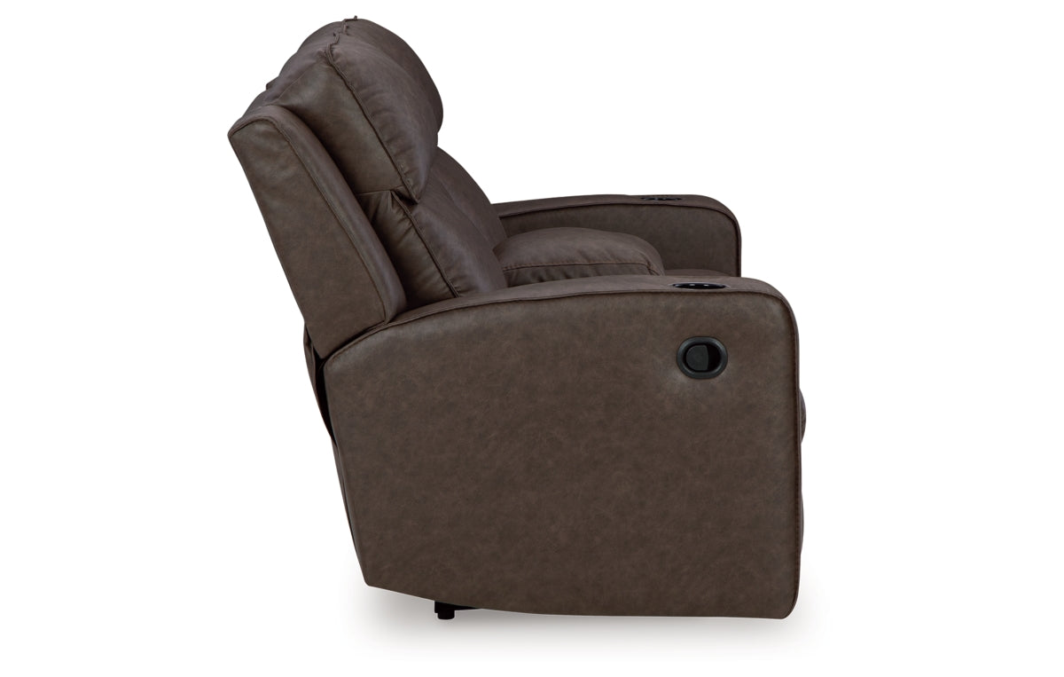 Lavenhorne Reclining Loveseat with Console