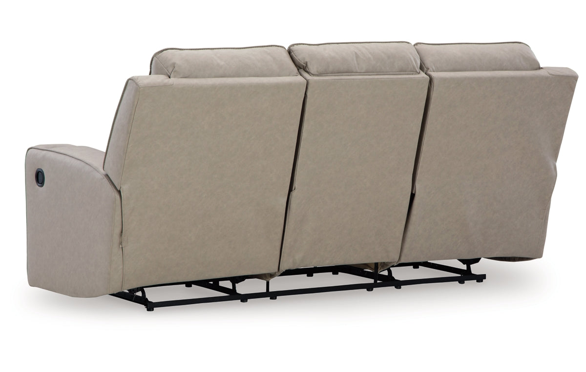 Lavenhorne Reclining Sofa with Drop Down Table