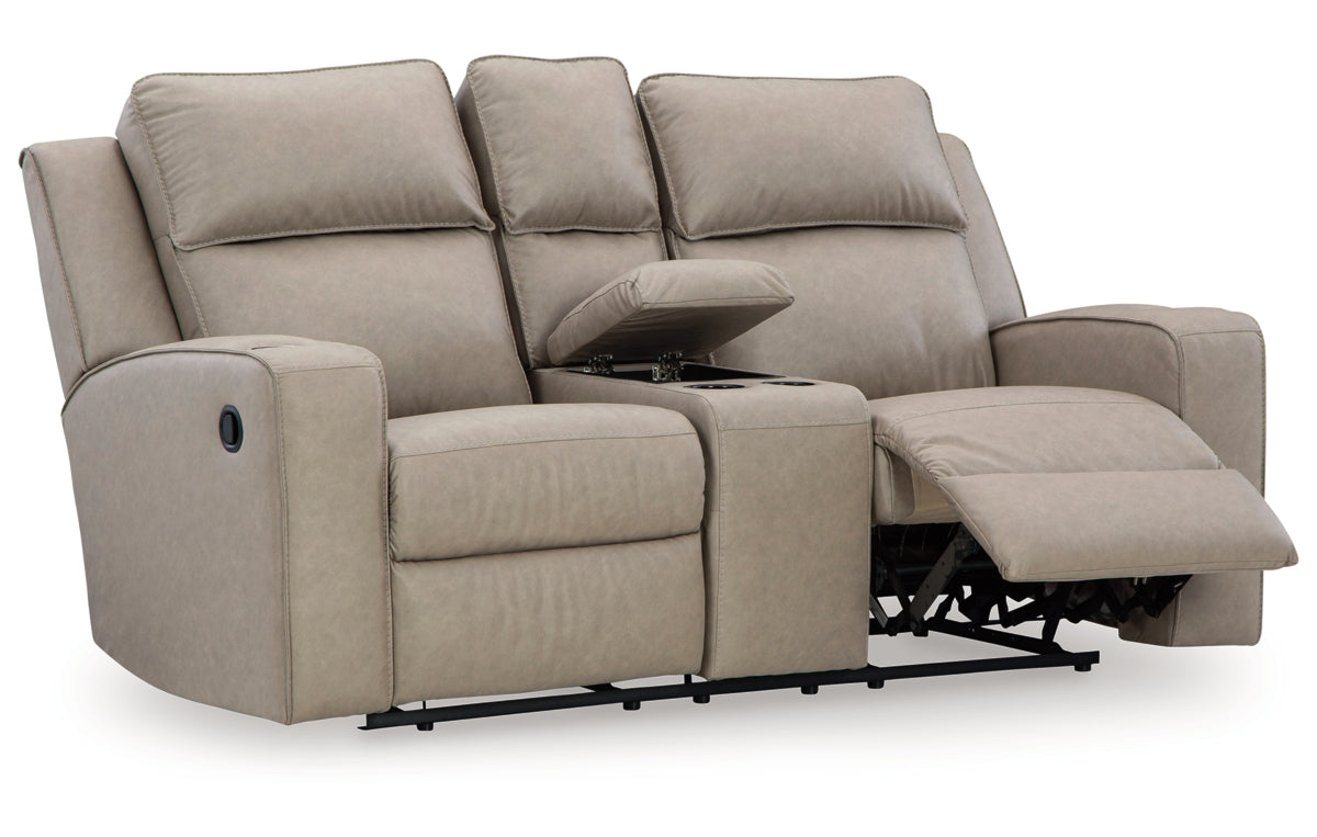 Lavenhorne Reclining Loveseat with Console
