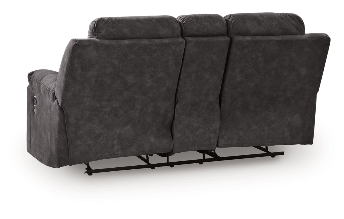 Brysonview Reclining Loveseat with Console