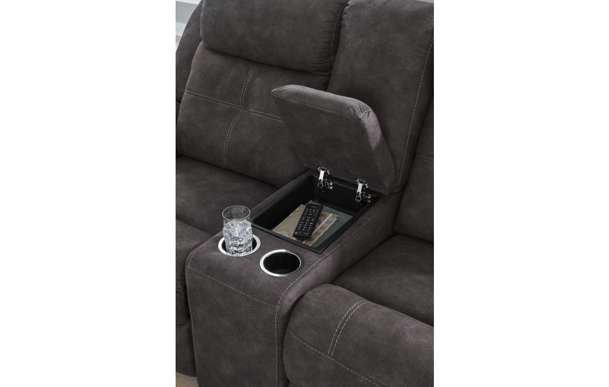 Brysonview Reclining Loveseat with Console