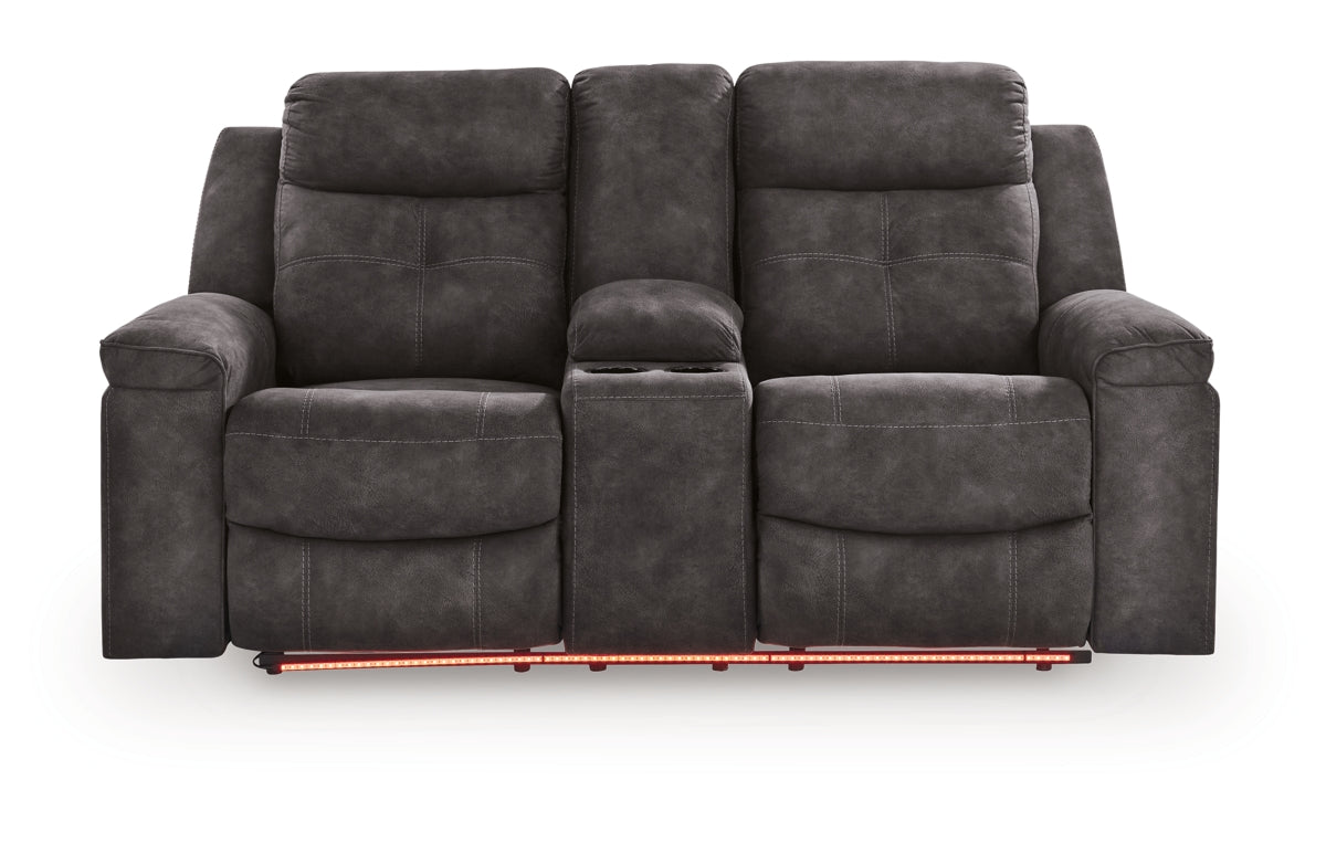 Brysonview Reclining Loveseat with Console