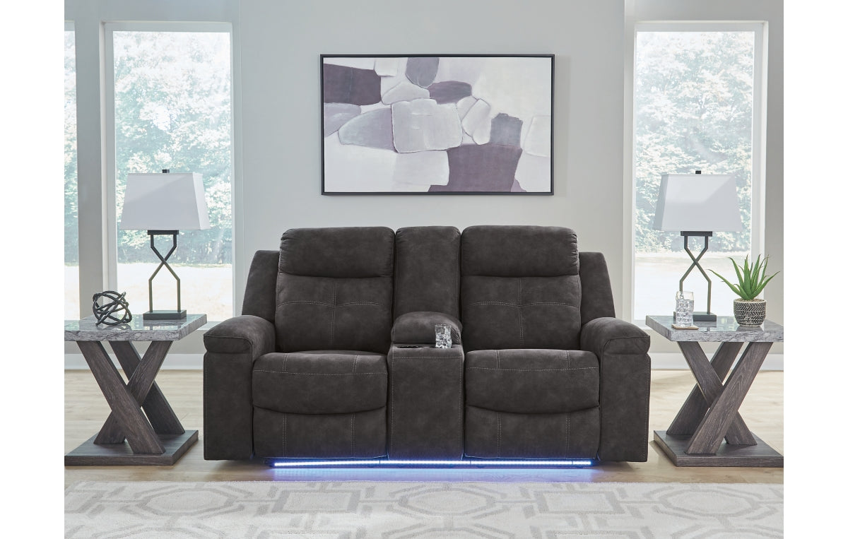 Brysonview Reclining Loveseat with Console