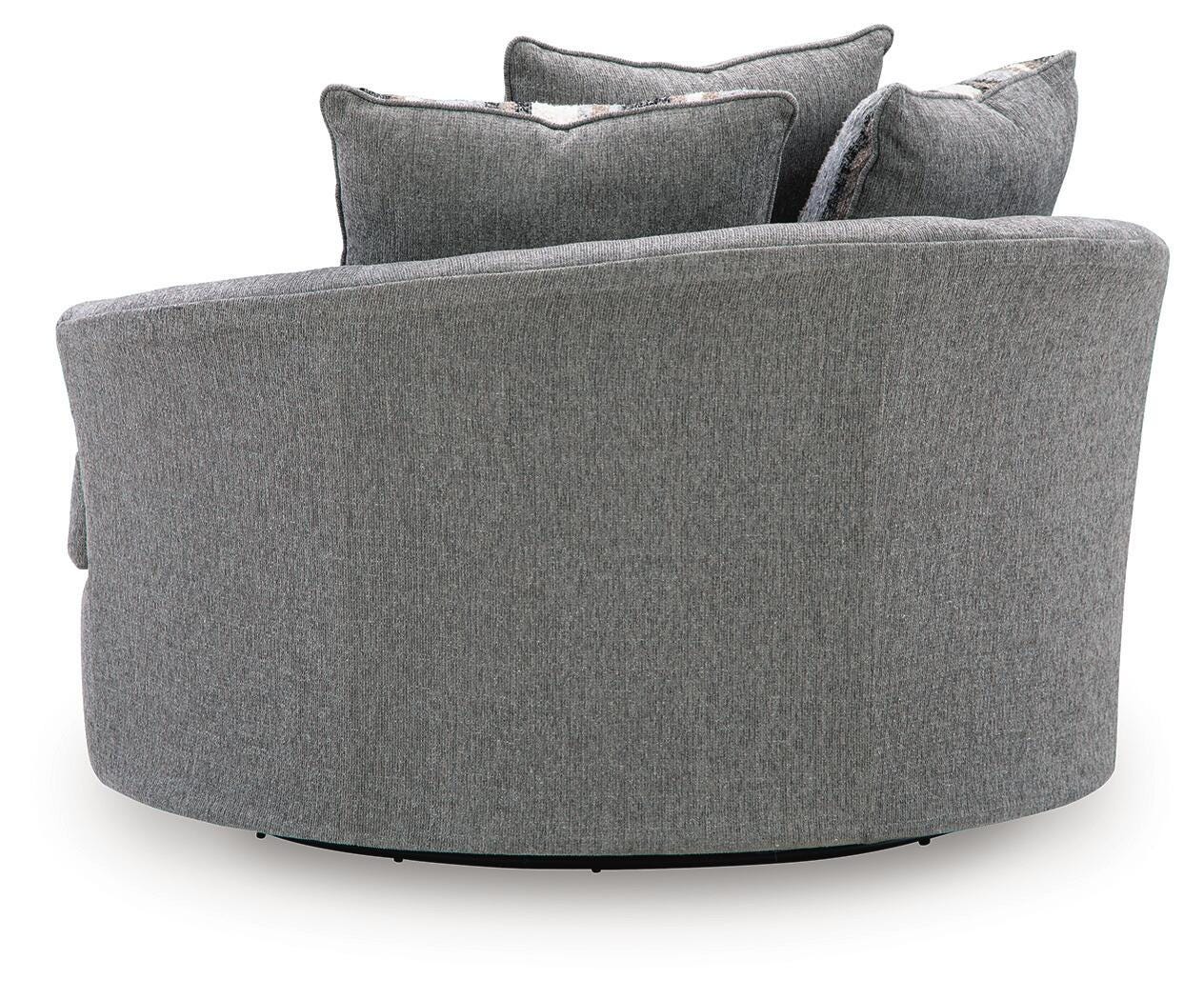 Creston Heights Oversized Swivel Accent Chair
