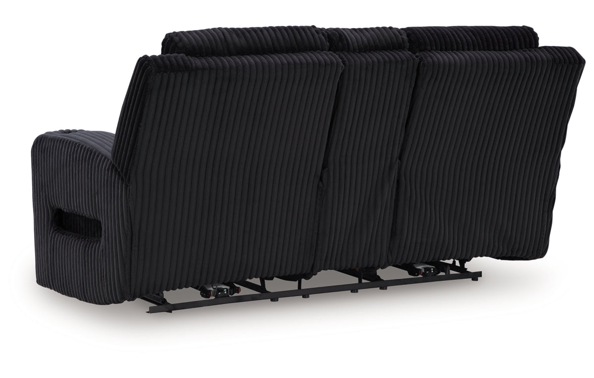 Forest Lake Power Reclining Loveseat with Console