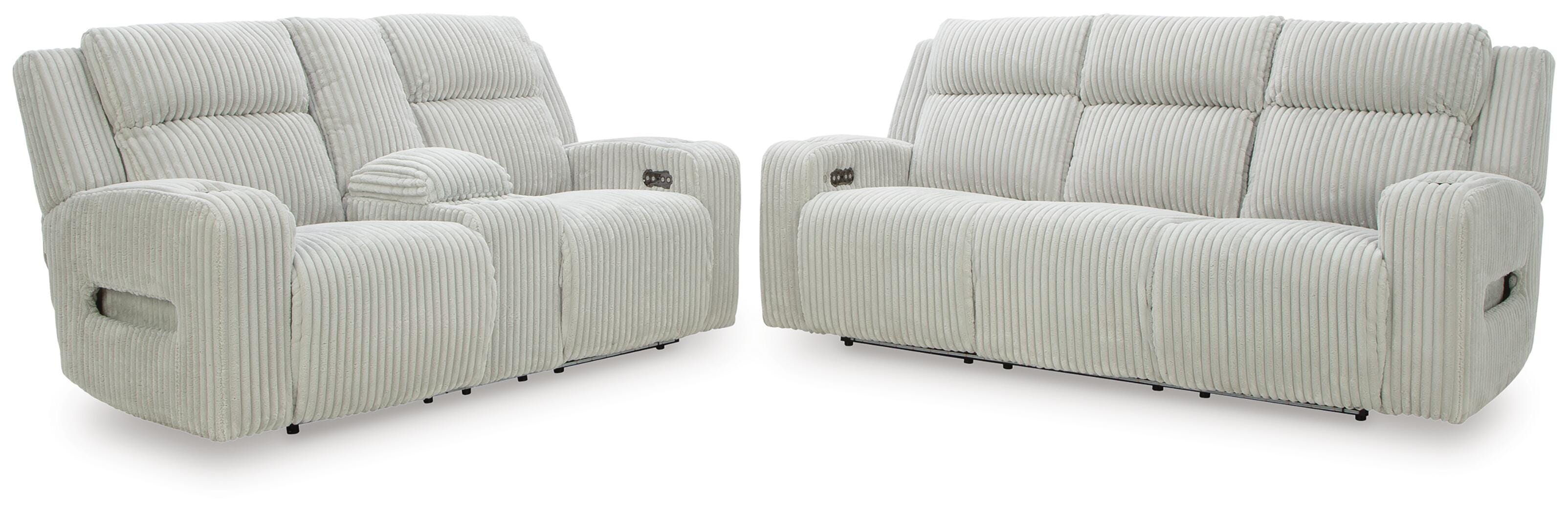 Carvara Sofa and Loveseat