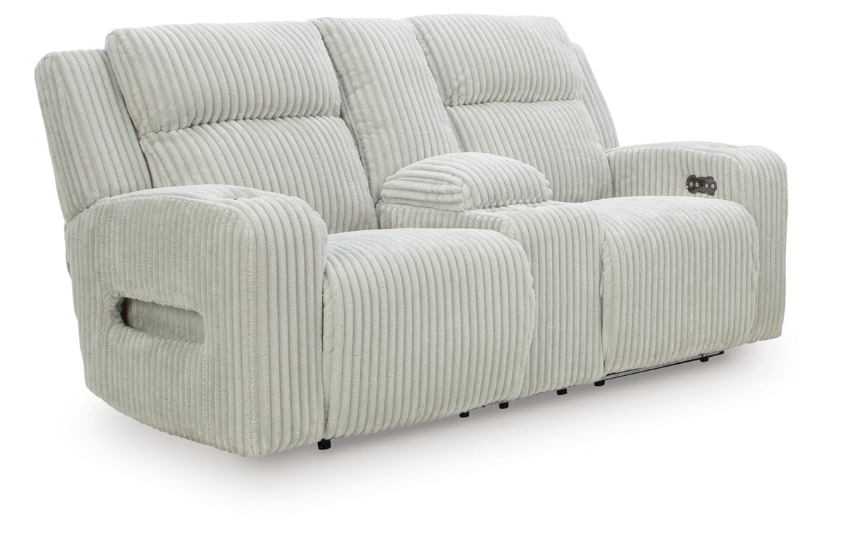 Forest Lake Power Reclining Loveseat with Console