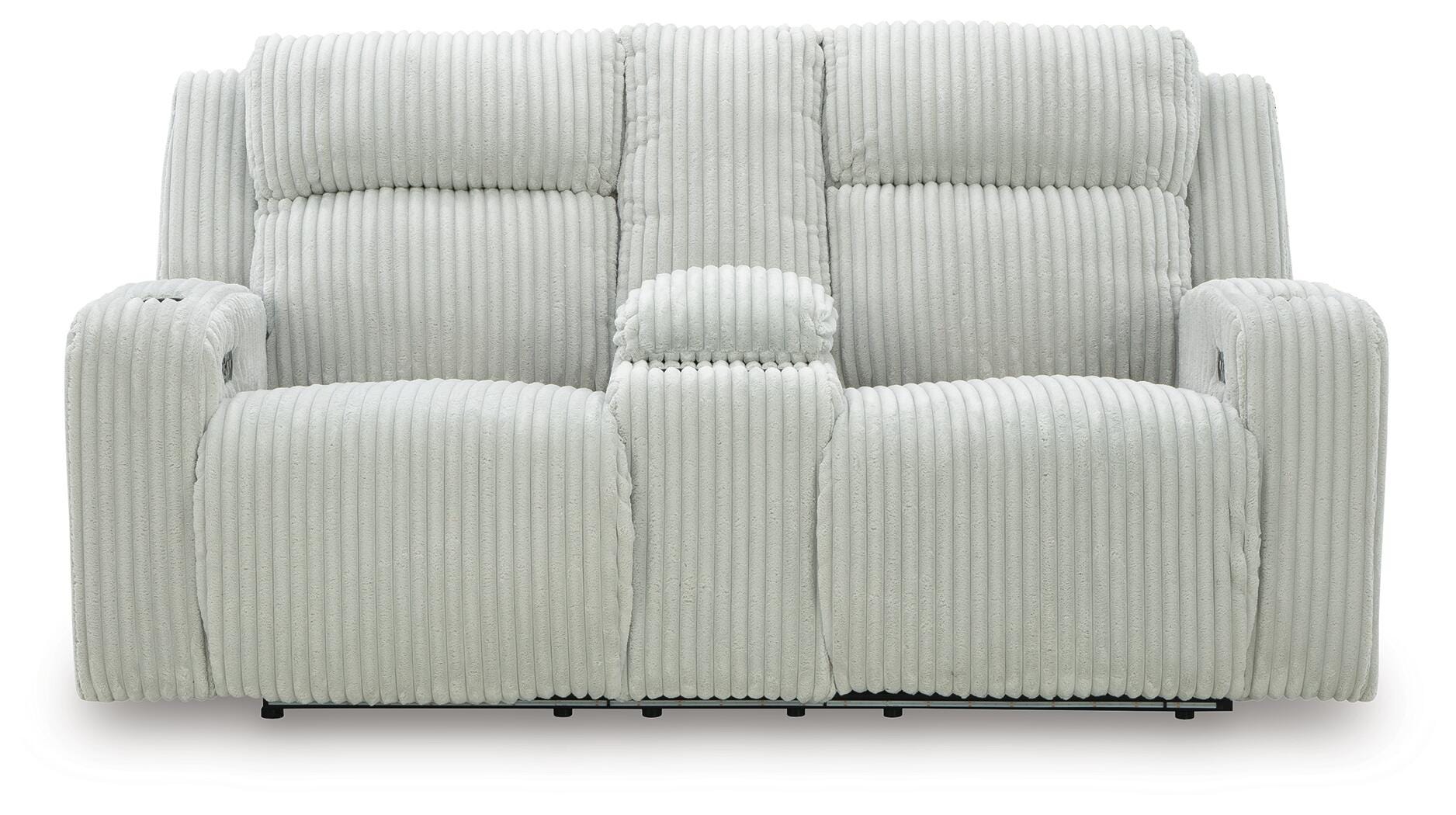 Carvara Power Reclining Loveseat with Console