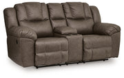 Lowilla Reclining Loveseat with Console