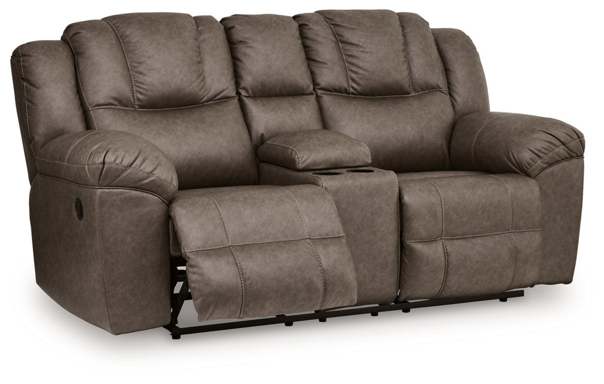 Lowilla Reclining Loveseat with Console