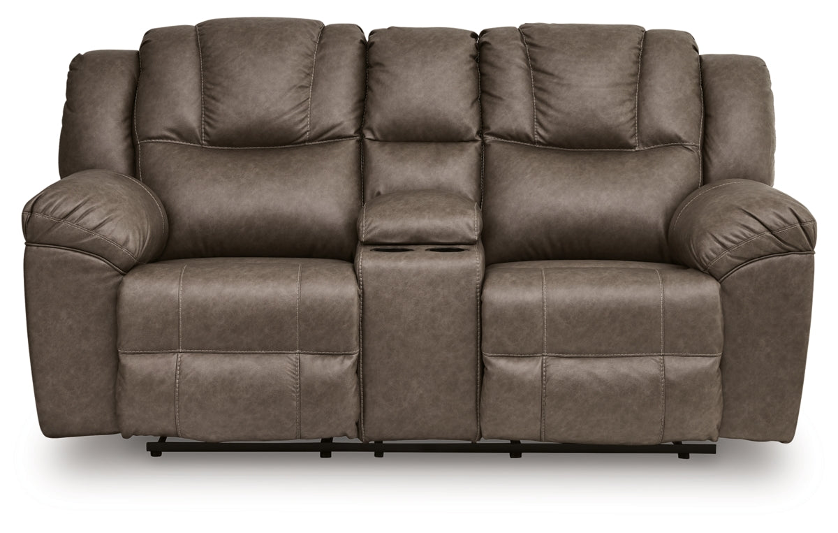 Lowilla Reclining Loveseat with Console