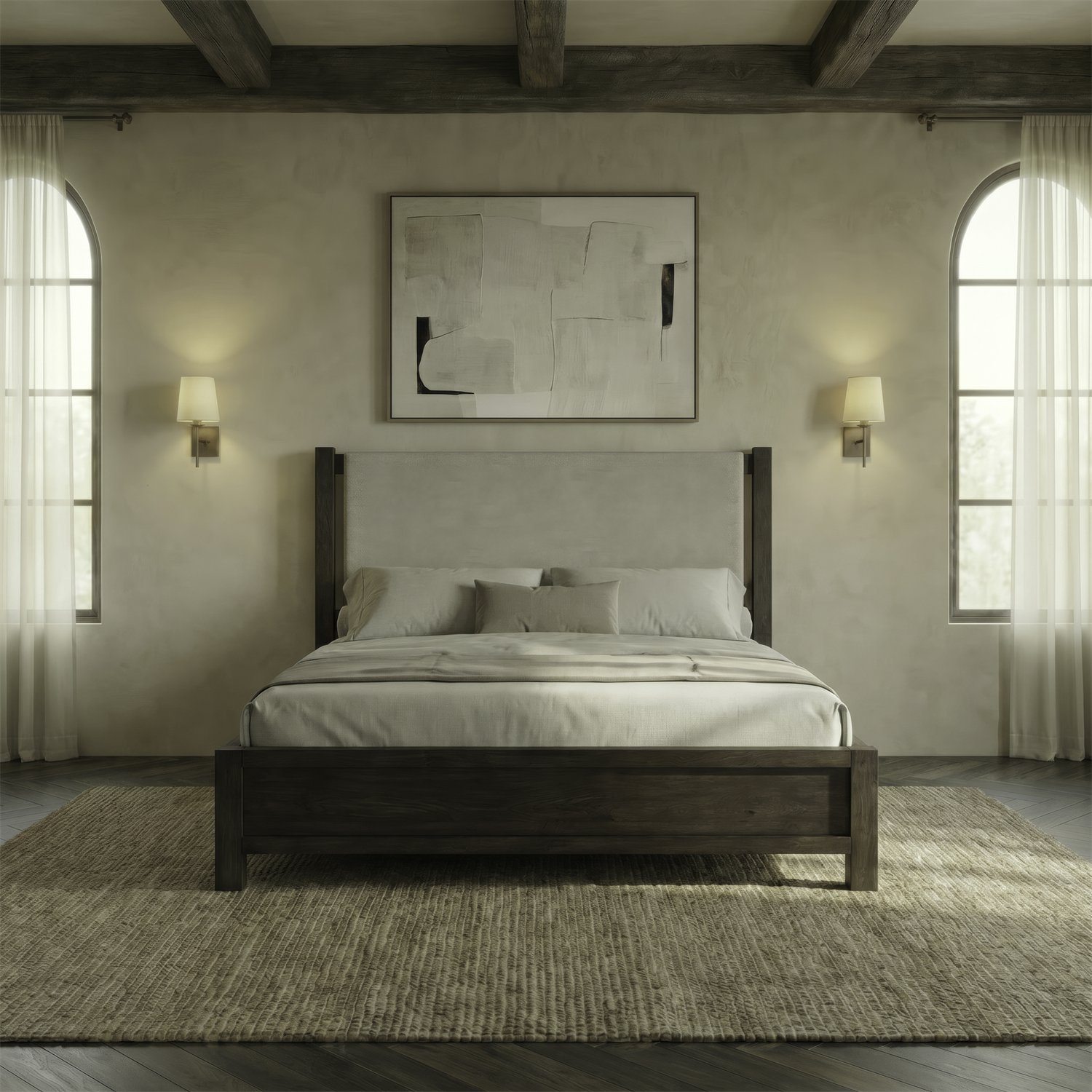 Stillwater King Upholstery Bed