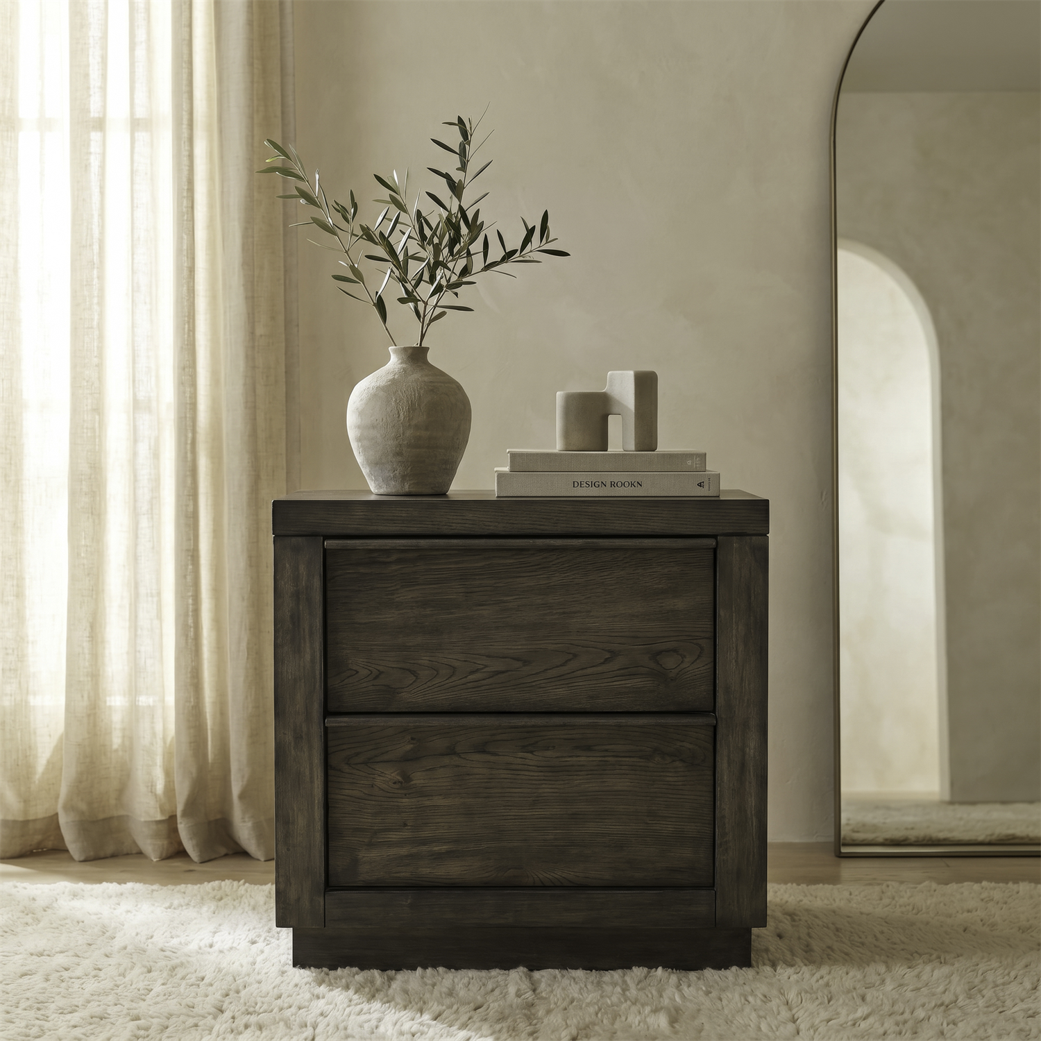 Stillwater Nightstand with Charging Station
