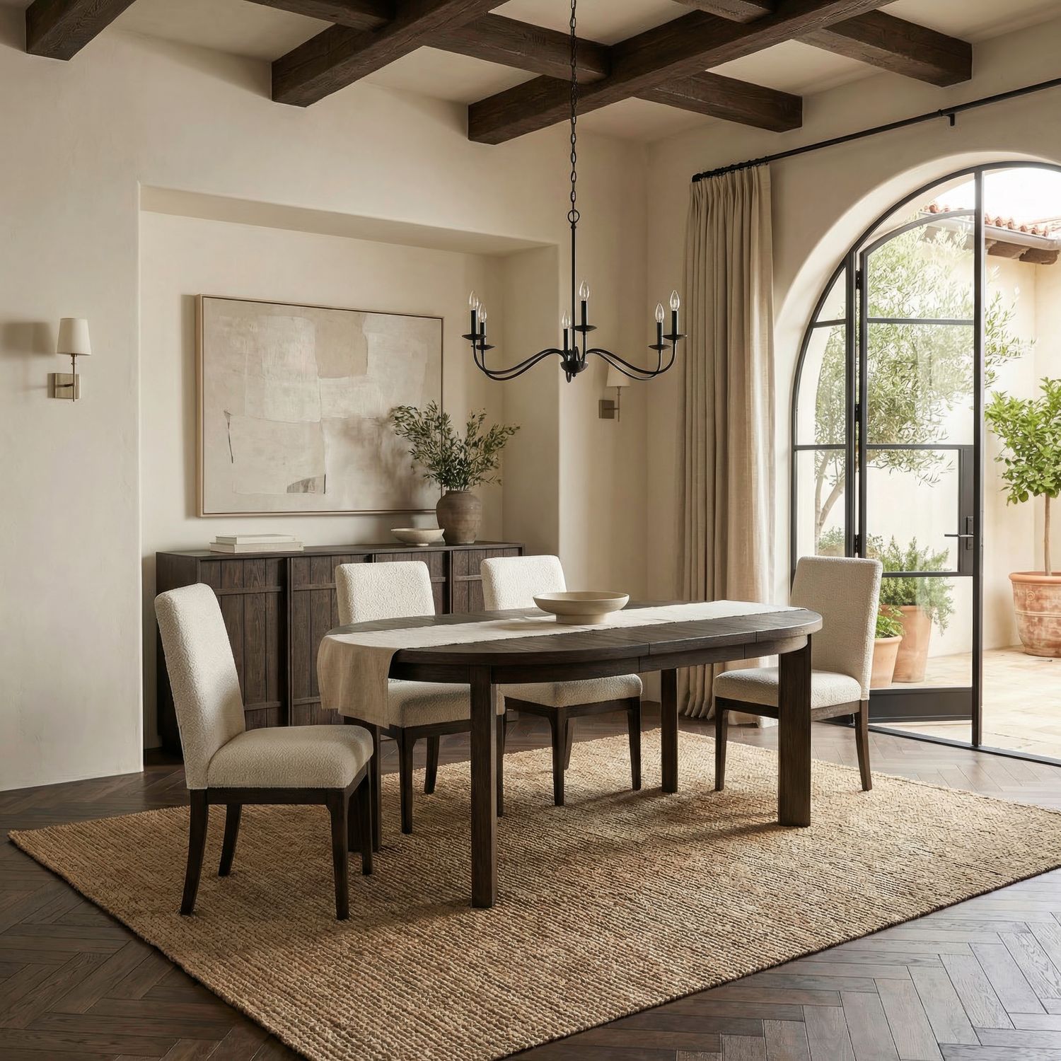 Stillwater 5 Piece Round Table Set