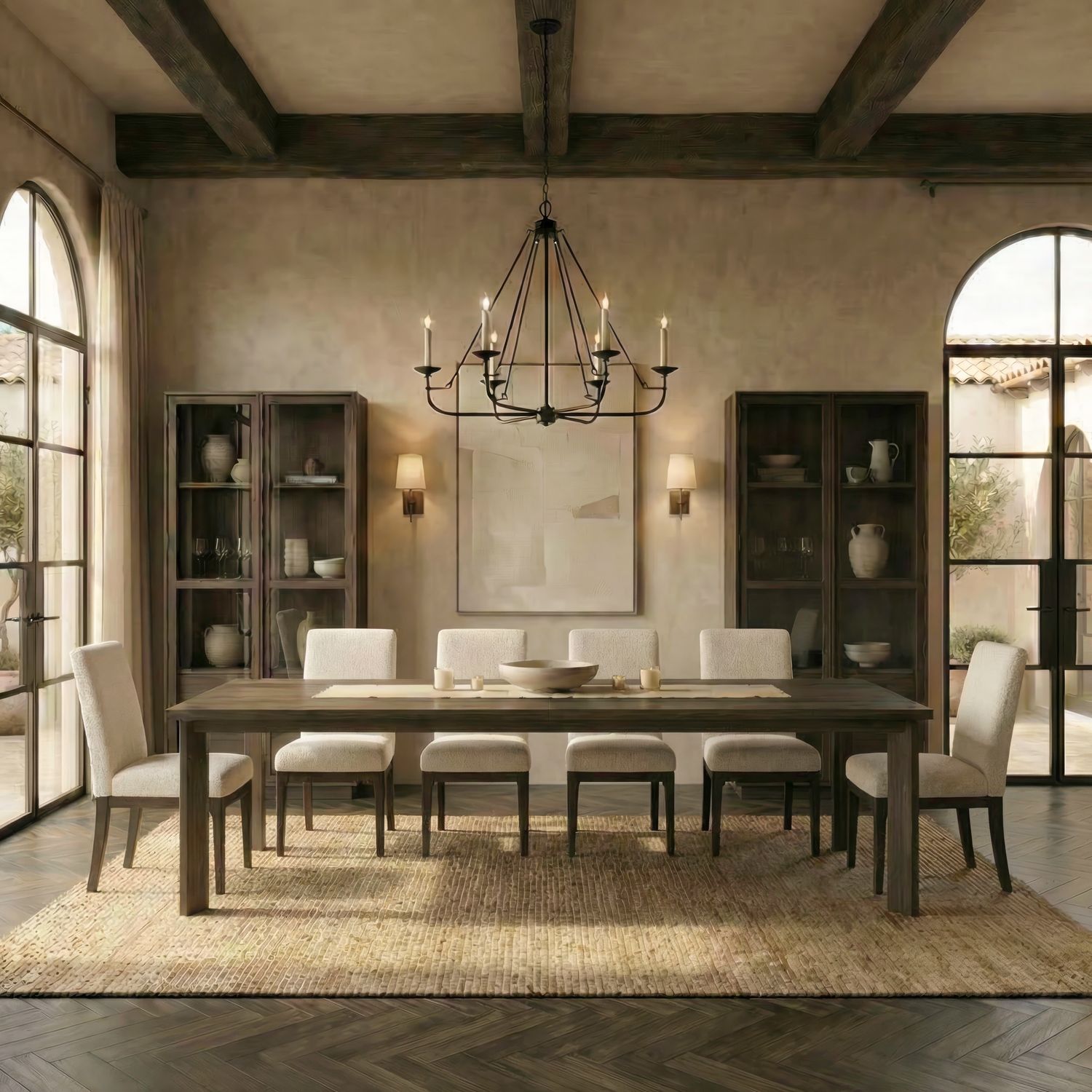 Stillwater 7 Piece Rectangular Table Set