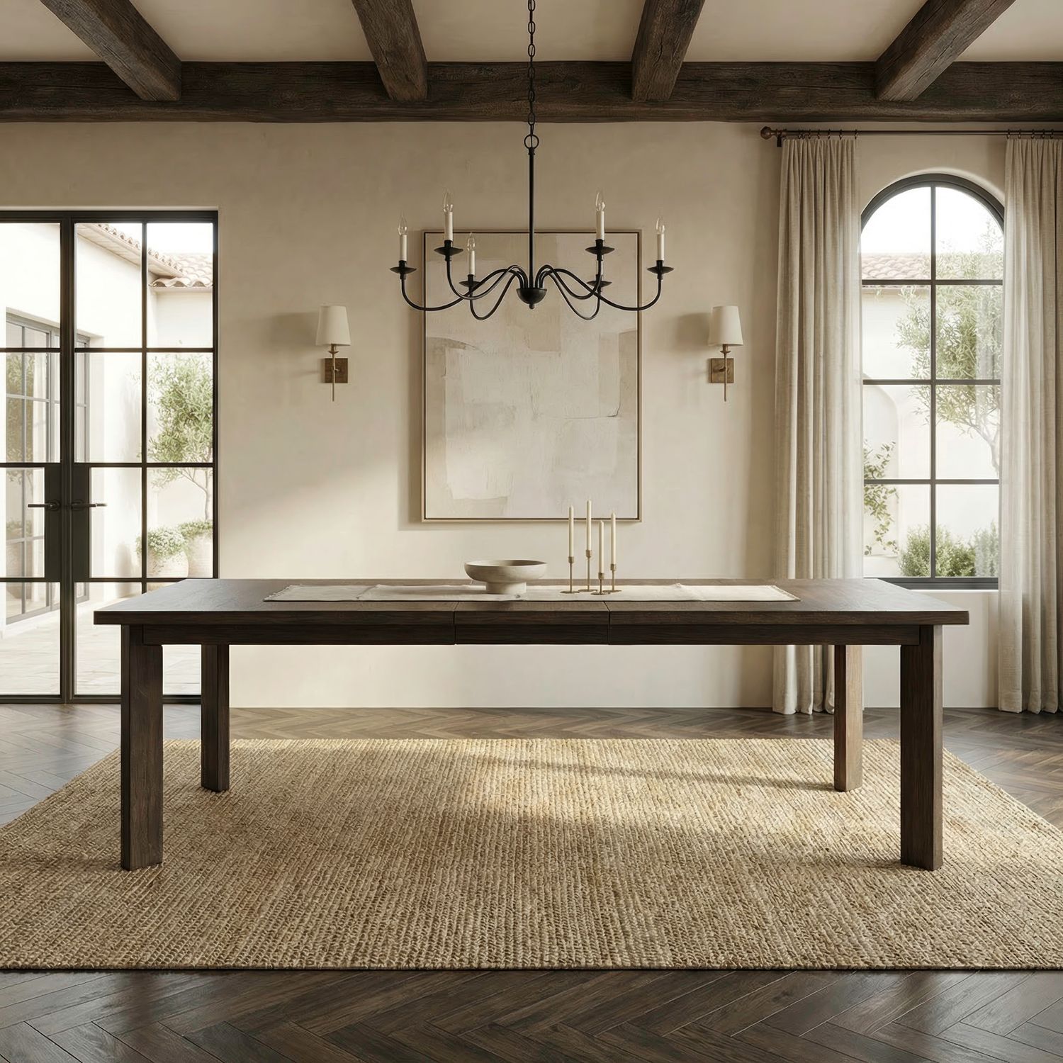 Stillwater Rectangular Leg Table