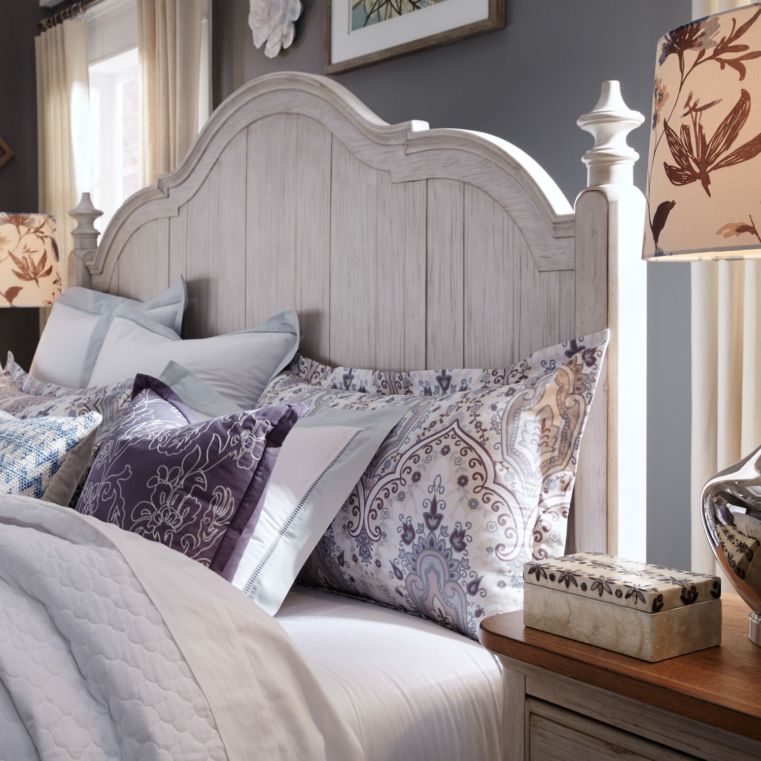 Farmhouse Reimagined King Poster Headboard