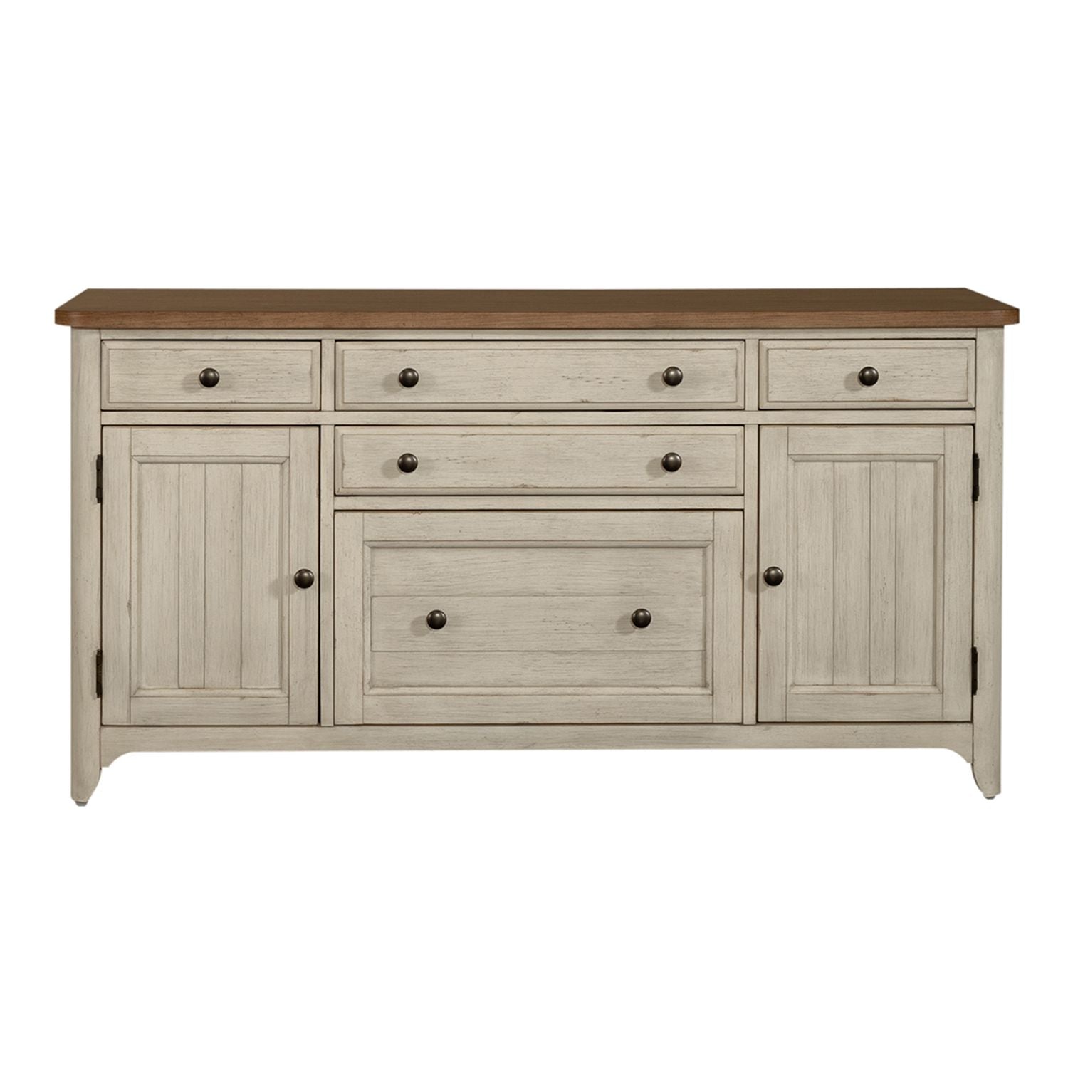 Farmhouse Reimagined Door Credenza
