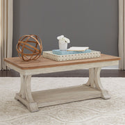 Farmhouse Reimagined Rectangular Cocktail Table