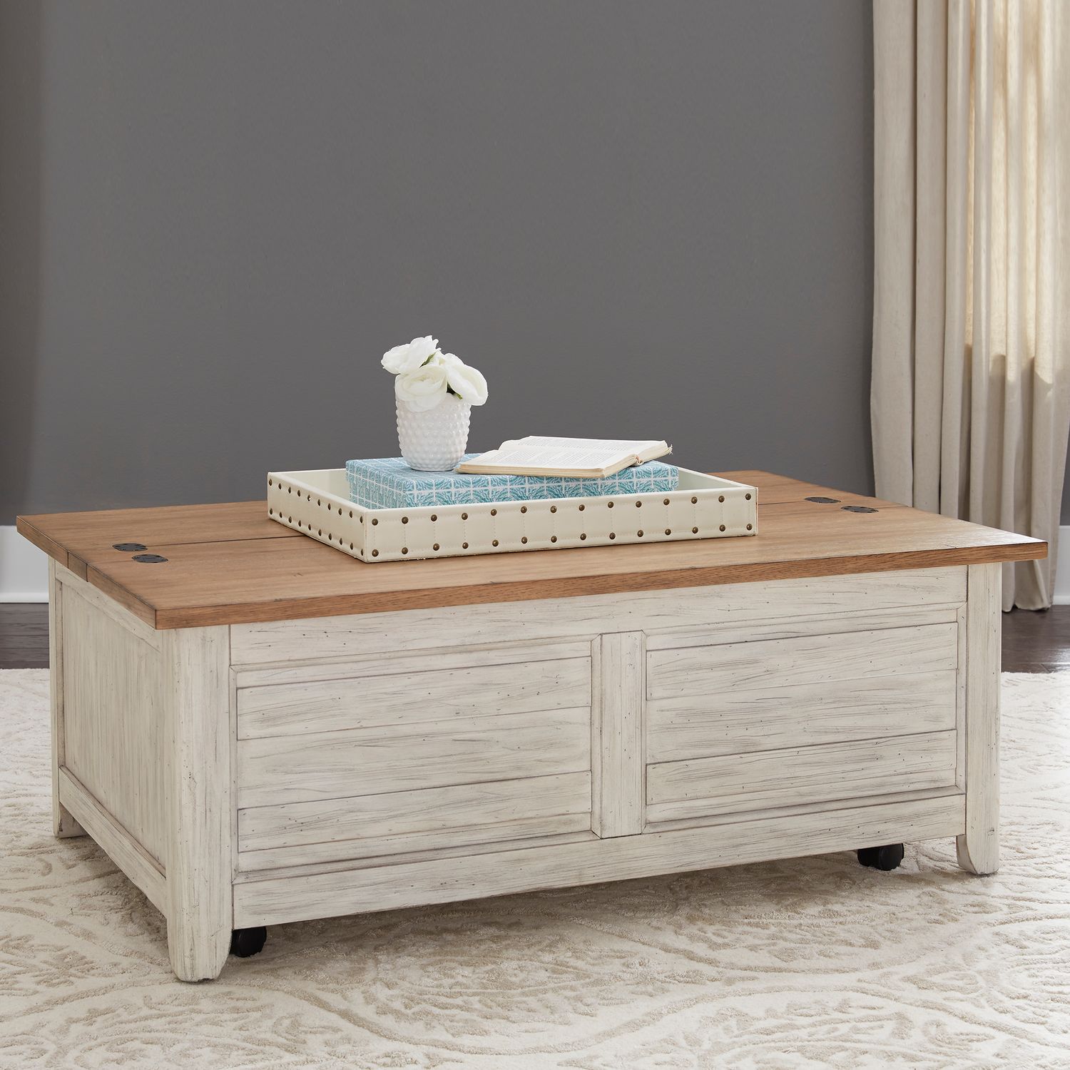 Farmhouse Reimagined Storage Trunk