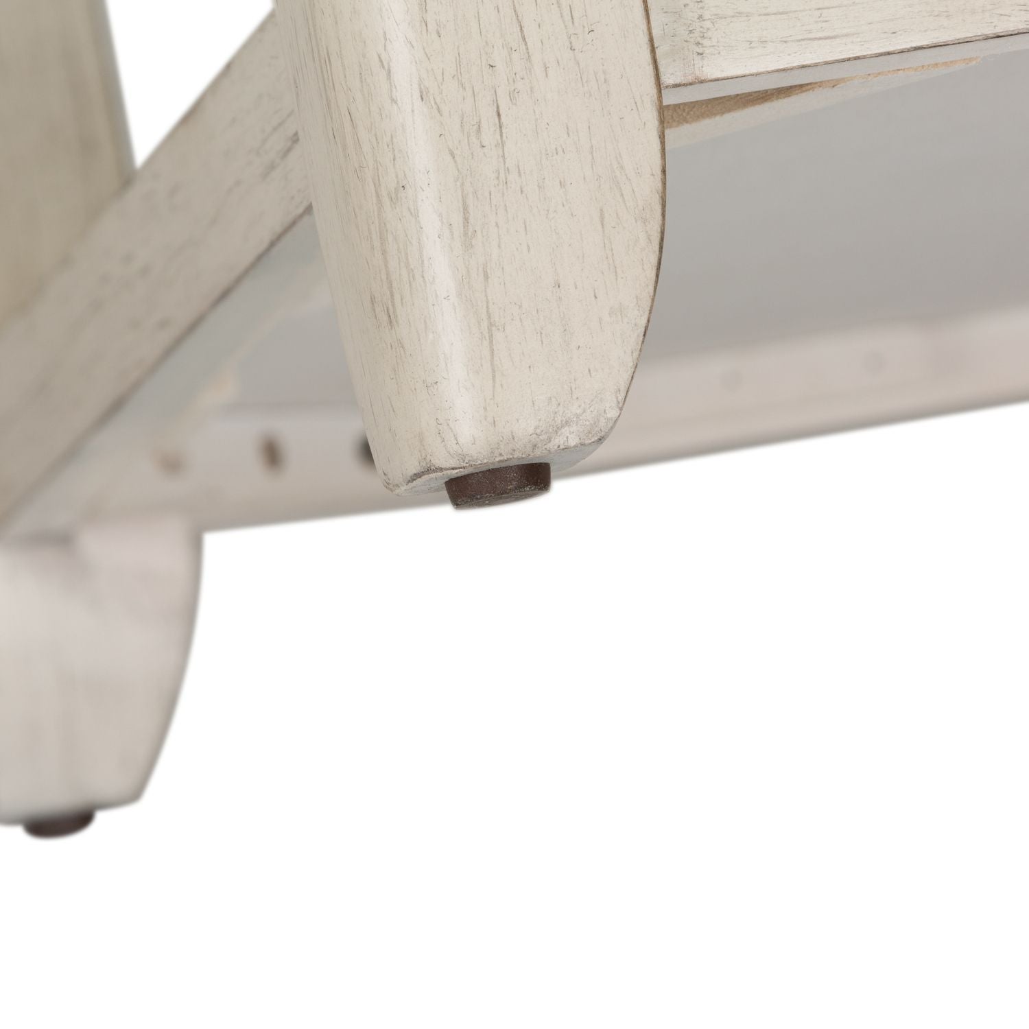 Farmhouse Reimagined End Table with Basket
