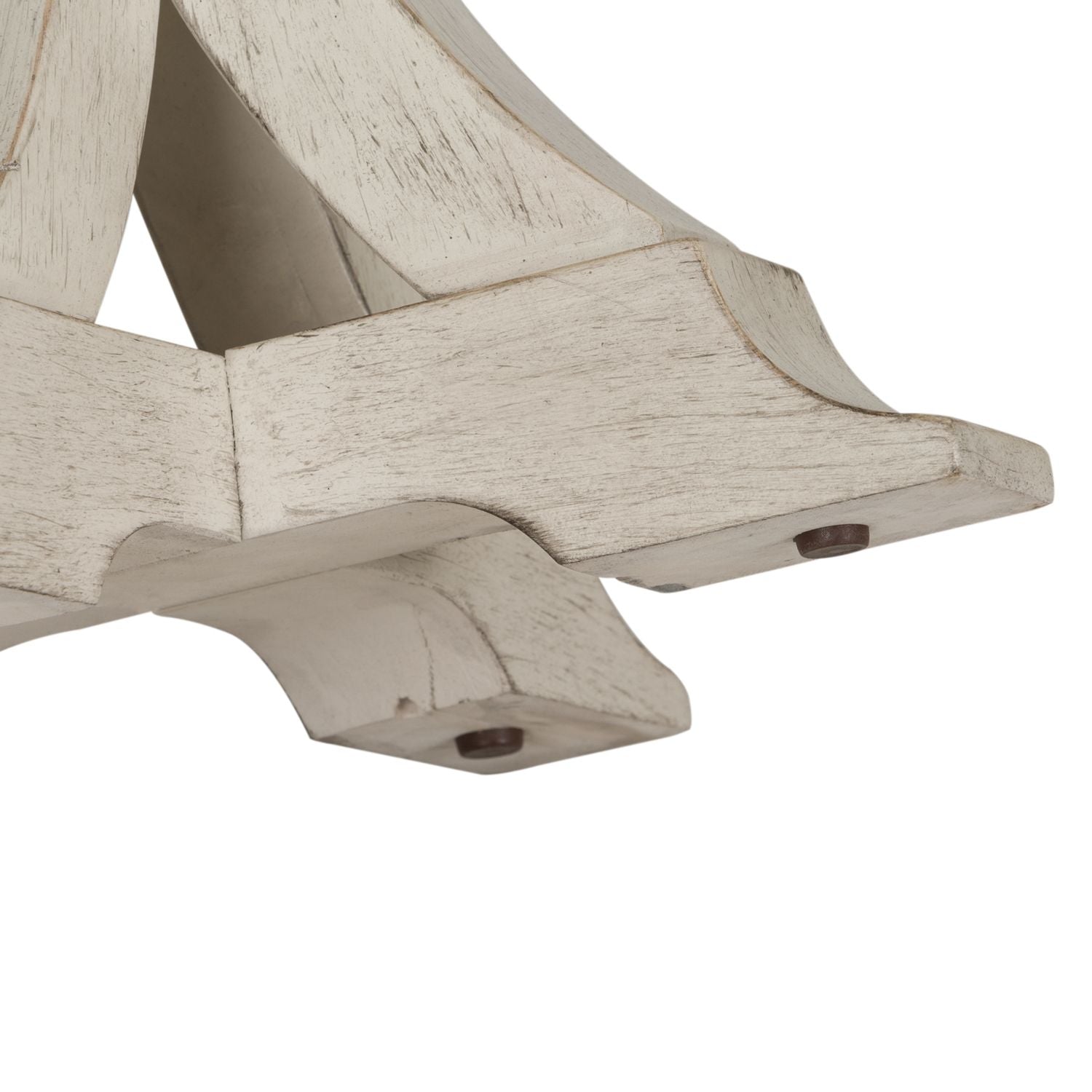 Farmhouse Reimagined Round Chair Side Table