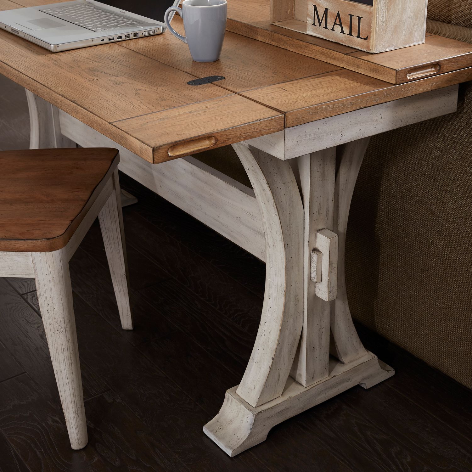 Farmhouse Reimagined Flip Lid Sofa Table