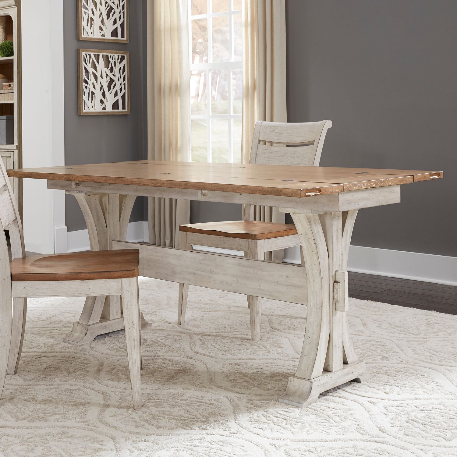 Farmhouse Reimagined Flip Lid Sofa Table