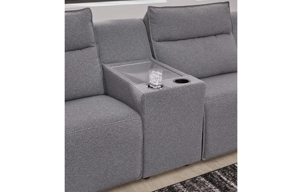 Modmax II 6-Piece Power Reclining Sectional with Chaise and Console