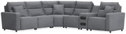 Modmax II 6-Piece Reclining Sectional with Audio Console
