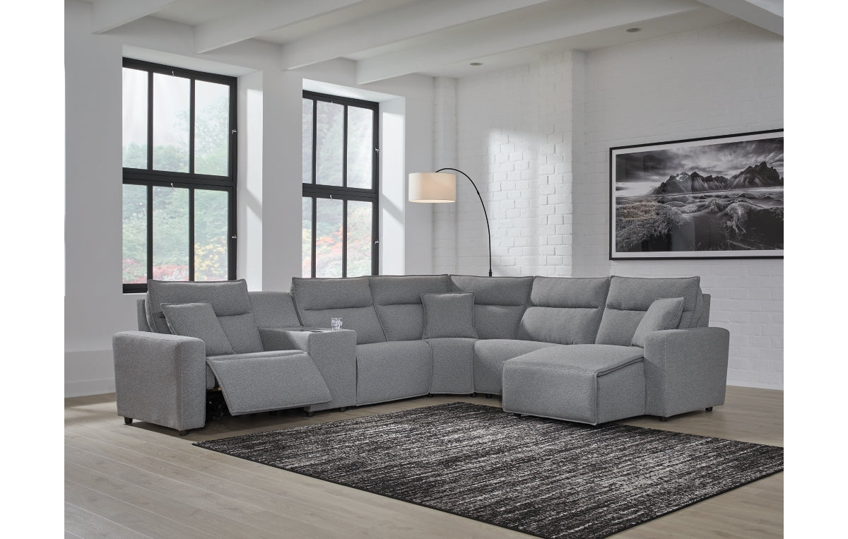 Modmax II 6-Piece Power Reclining Sectional with Chaise