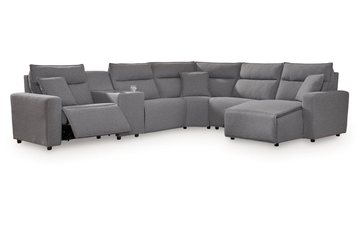 Modmax II 6-Piece Power Reclining Sectional with Chaise and Console