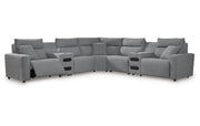 Modmax II 7-Piece Power Reclining Sectional with Audio Consoles