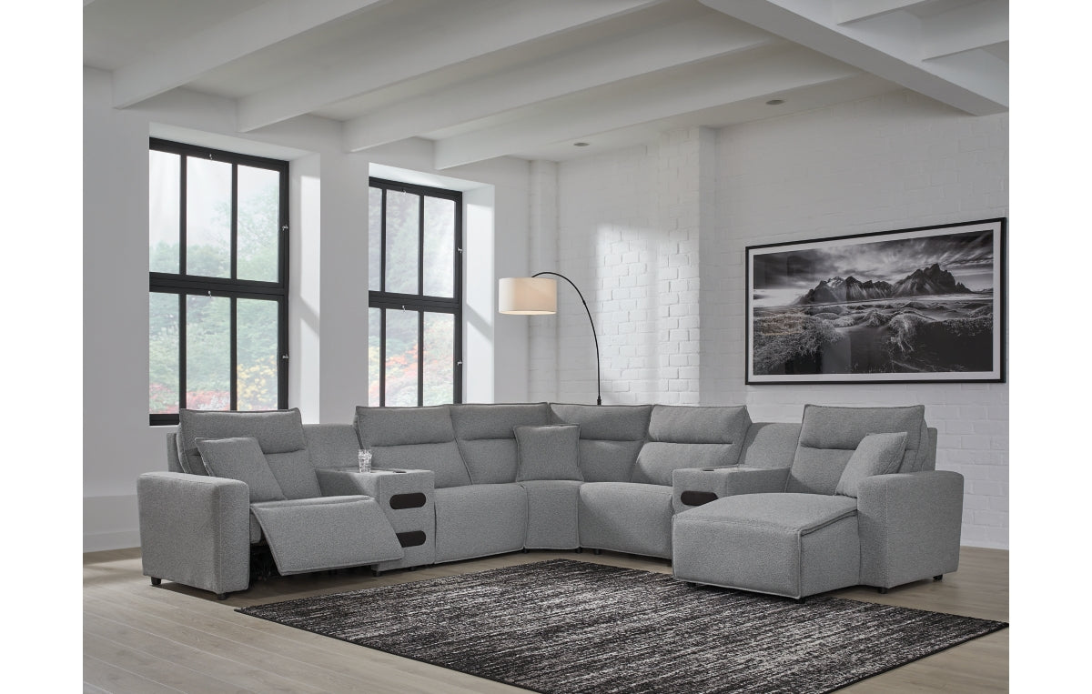 Modmax II 7-Piece Power Reclining Sectional with Chaise