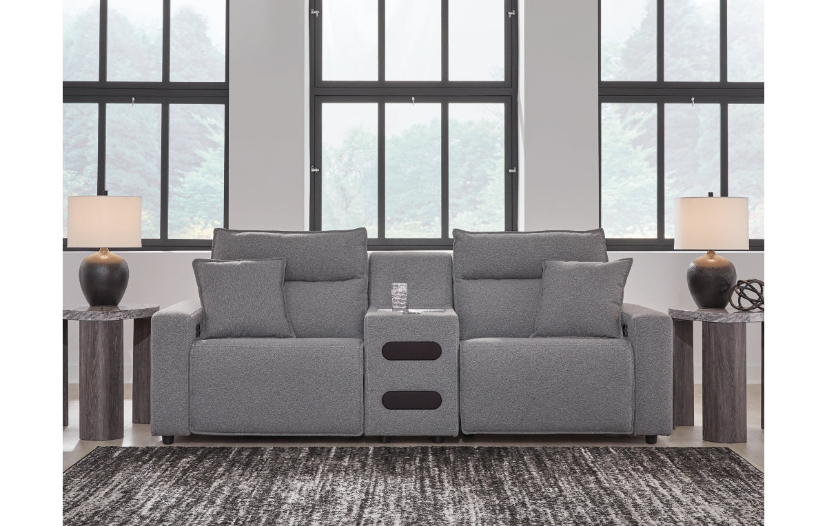 Modmax II 3-Piece Power Reclining Sectional with Audio Console
