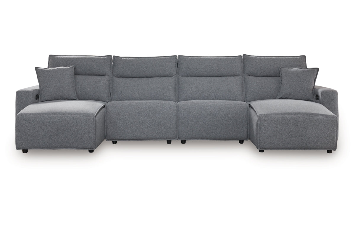 Modmax II 4-Piece Power Reclining Sectional with Chaise