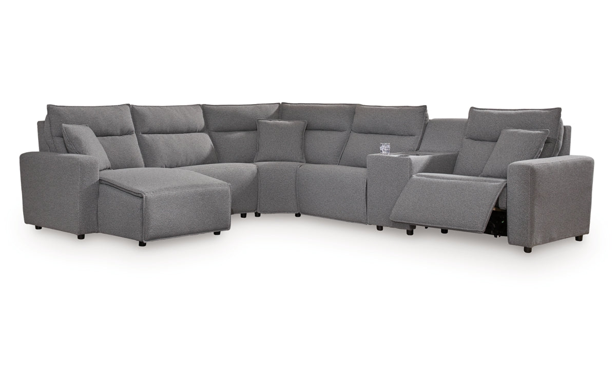 Modmax II 6-Piece Power Reclining Sectional with Chaise and Console