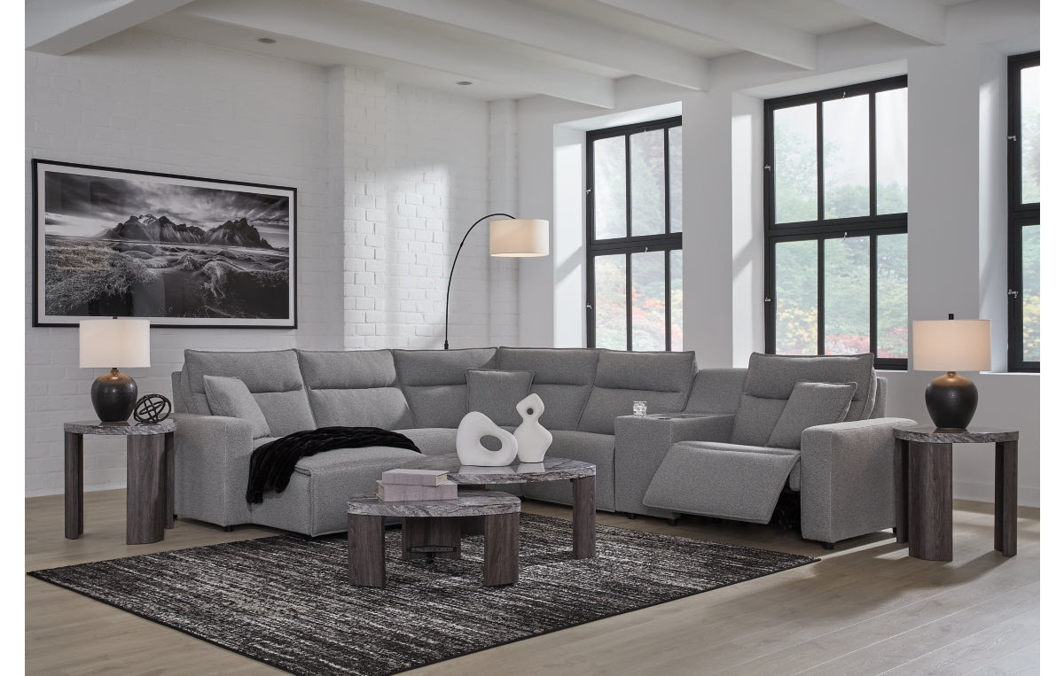 Modmax II 6-Piece Power Reclining Sectional with Chaise and Console