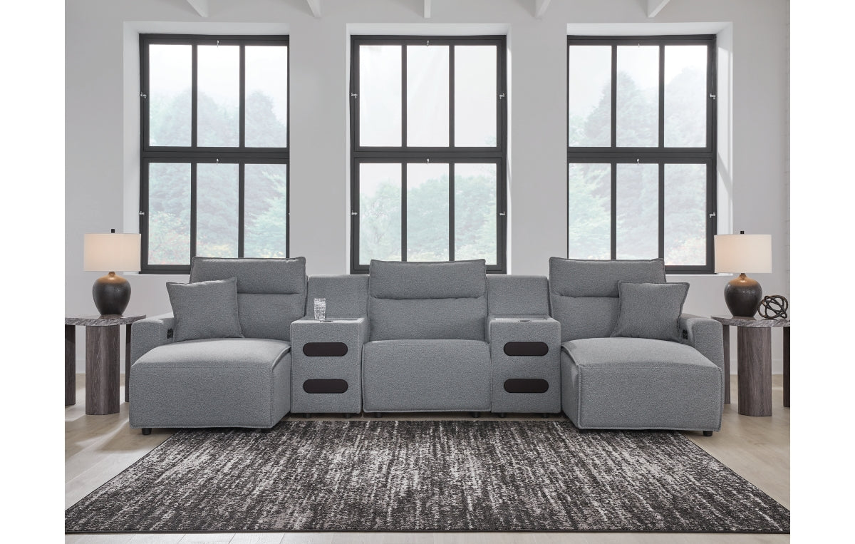 Modmax II 5-Piece Power Reclining Sectional with Chaise