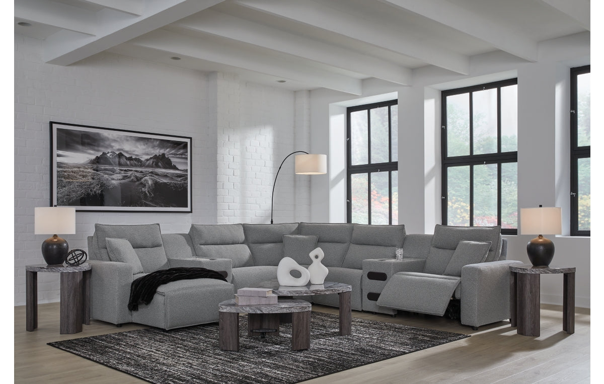 Modmax II 7-Piece Power Reclining Sectional with Chaise