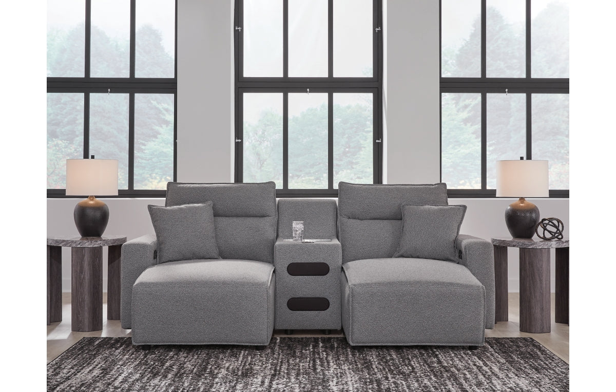 Modmax II 3-Piece Power Reclining Sectional with Chaise and Audio Console